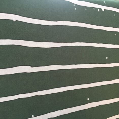 Leinen/Baumwolle "3 min by spoken words project for KOKKA" ,grün , Blusen, Kleider, Röcke