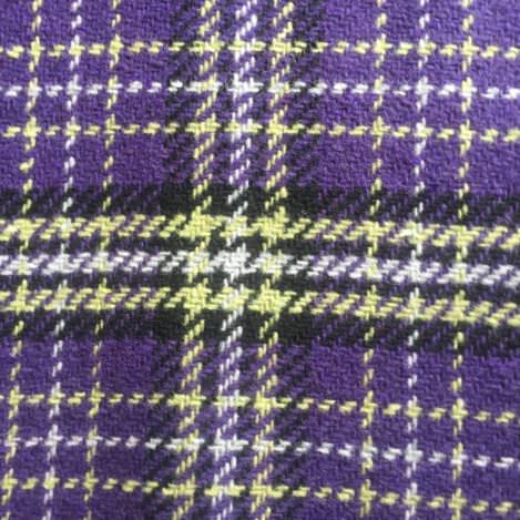 Vintage Wolle Mantelstoff lila