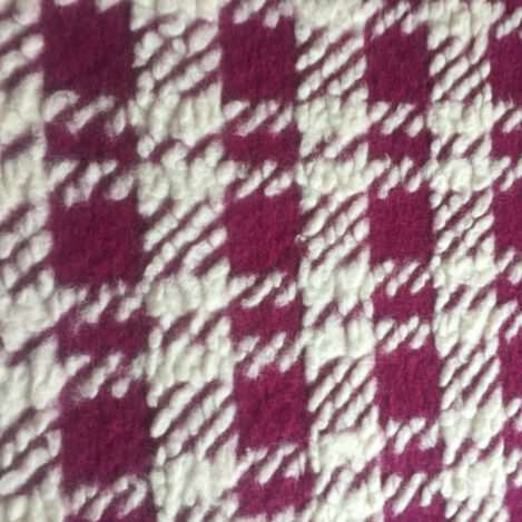 Vintage Wolle aubergine