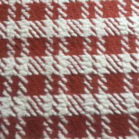 Vintage Wolle orangebraun