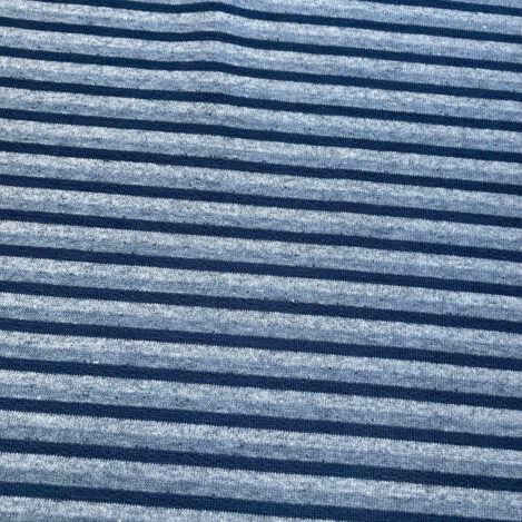 Sweat "Streifen", marine, Ringel, blau, Sweatshirt, Jogginghose, Winterpullover, Winterrock, 250gr/m2