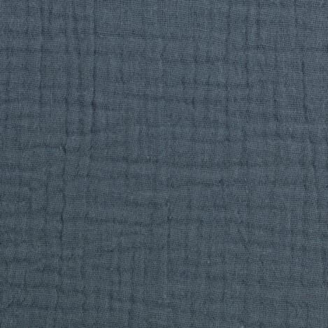 Musselin "Jenke 259", jeansblau, Ökotex 100, Babywindel, Windeltuch, Spucktuch,