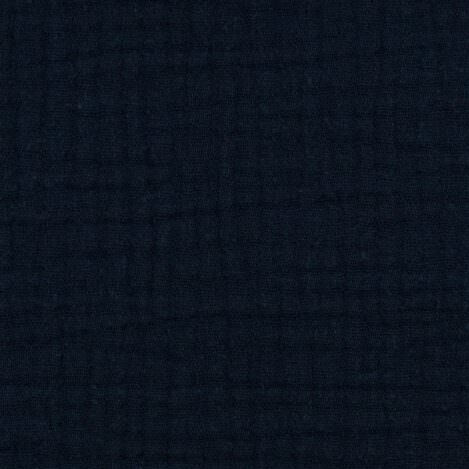 Musselin "Jenke 598 ",dunkeldunkelblau , Ökotex 100, Babywindel, Windeltuch, Spucktuch