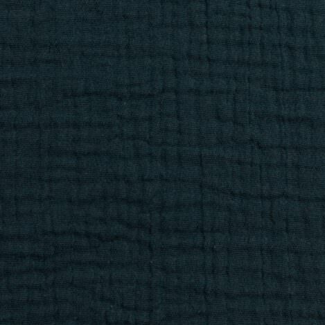 Musselin "Jenke 744", dunkelblau, Ökotex 100, Babywindel, Windeltuch, Spucktuch