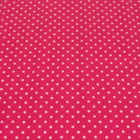 Wachstuch "Pünktchen", rot, beschichtete Baumwolle, rot, Tischdecke, Lunchbag, wasserabweisend,