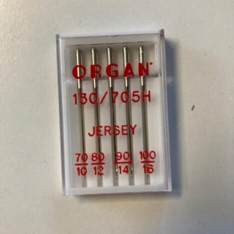 Jersey Nadeln: Flachkolben, Nähmaschinennadeln, Maschinennadeln, Organ, Stärke 70, 80, 90, 90, 100, 5 Stück Päckchen