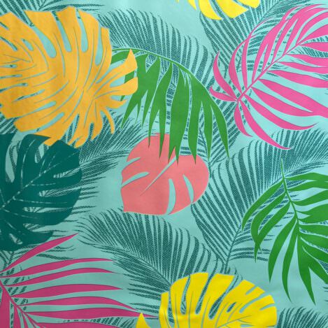 Wachstuch "Karibik" bunt