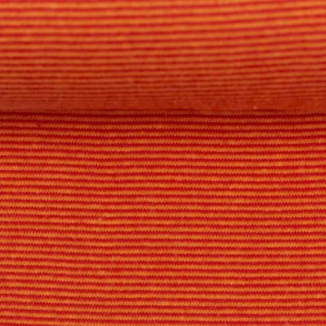 Bündchen "Stella" Nr. 424636, orange/rot , Ökotex 100