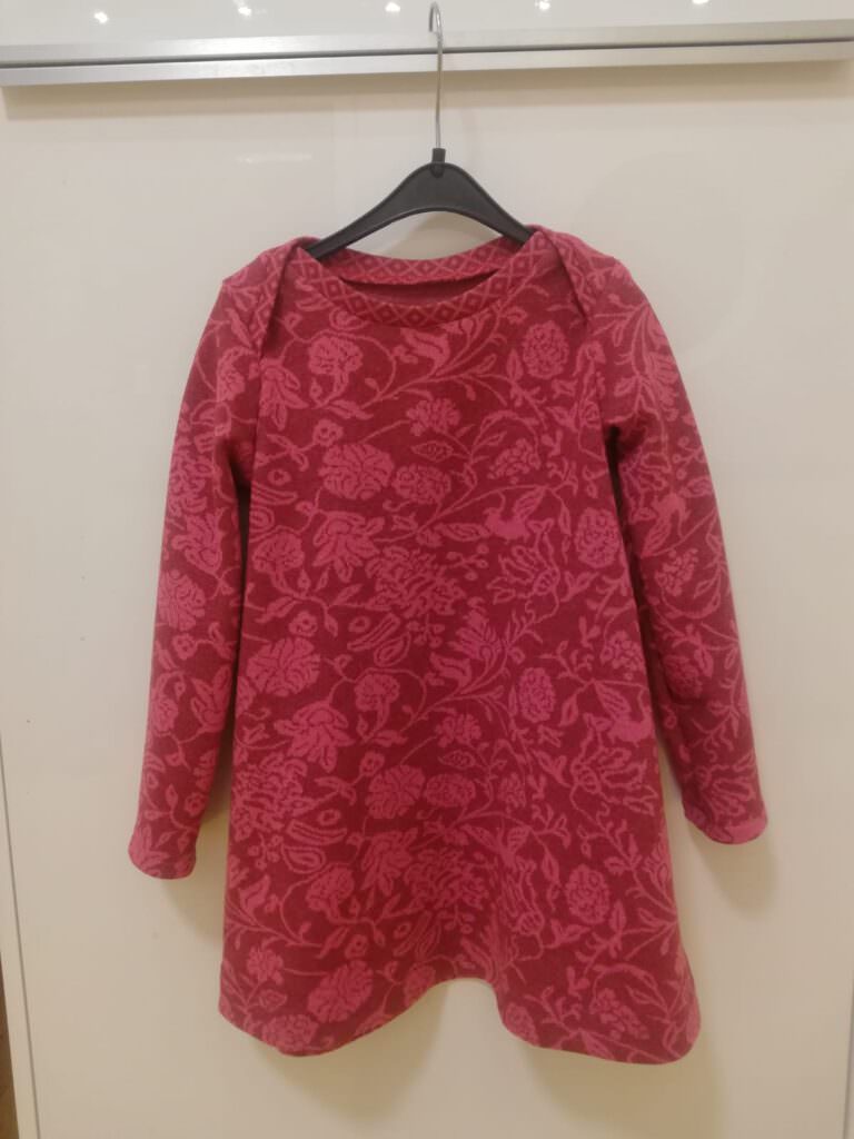 Kinderkleid Jacquard