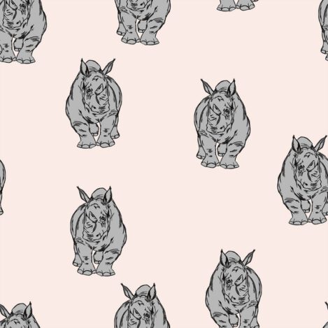 Jersey "Rino", petal pink, elastischer Biostoff für tolle Mode für große und kleine Menschen, formstabil und langlebig