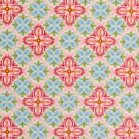 Baumwolle Julia, Kleine Blüten rosa,100 % Baumwolle, Webware, 300432, Ökotex 100