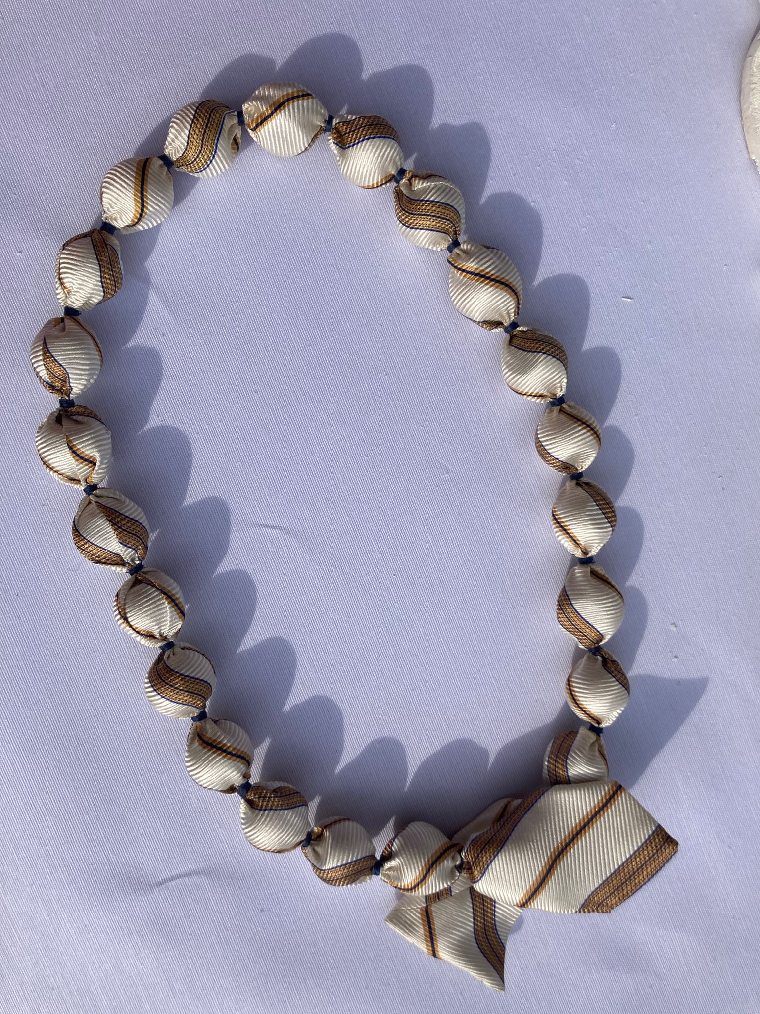 Krawattenkette Silk Stripes K4 – Bild 5