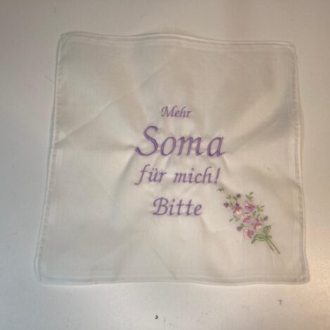 Taschentuch "Mehr Soma für mich! Bitte"