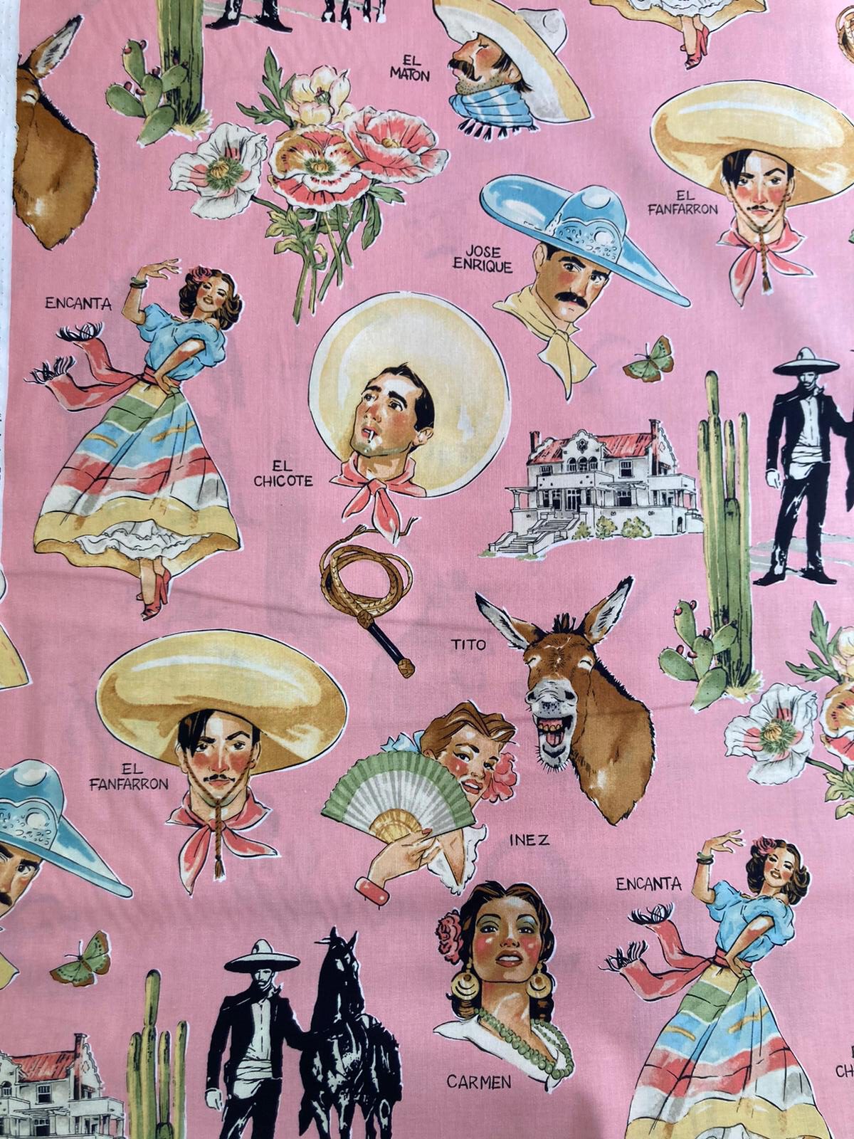 Baumwolle "Hacienda" de Leon Design Group von Alexander Henry